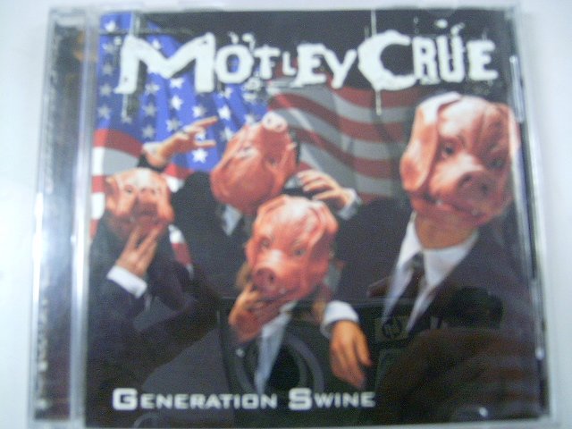 MÖTLEY CRÜE generation swine CD 1997 HARD ROCK POP