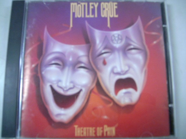 MÖTLEY CRÜE theatre of pain CD 1985 HARD ROCK