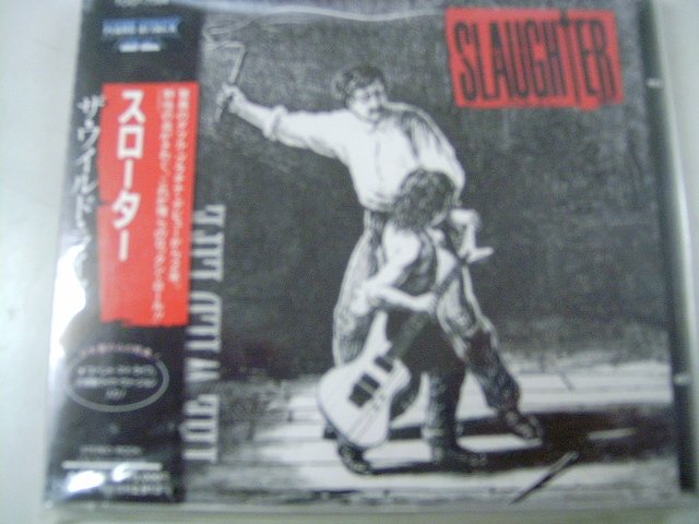 SLAUGHTER the wild life CD 1992 HARD ROCK