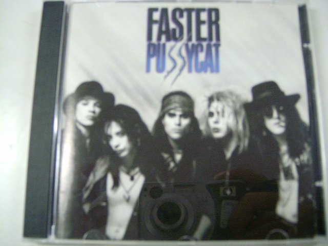 FASTER PUSSYCAT faster pussycat CD 1987 HARD ROCK