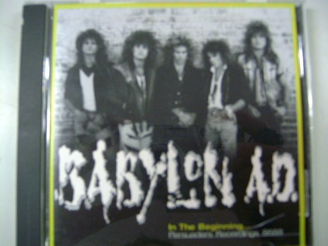 BABYLON AD in the beginning...persuaders recordings 8688 CD 2006 HARD ROCK