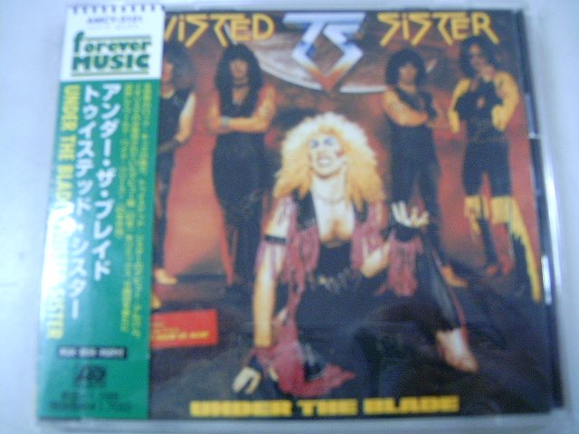 TWISTED SISTER under the blade CD 1982 HARD ROCK