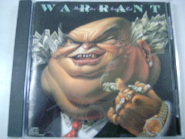 WARRANT dirty rotten filthy stinking rich CD 1988 HARD ROCK