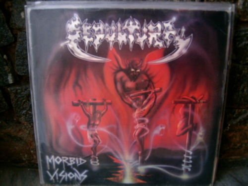 SEPULTURA Morbid Visions LP 1986 ORIGINAL 1ST PRESS
