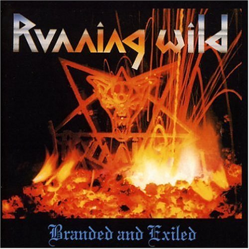 RUNNING WILD branded and exiled CD 1985 HEAVY METAL**