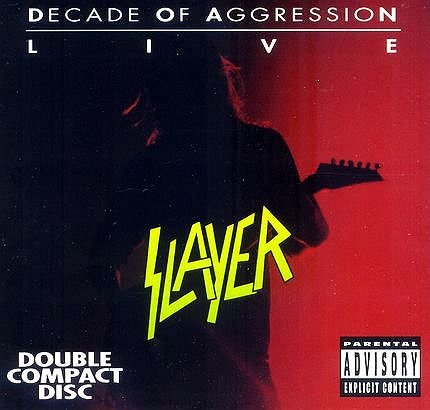 SLAYER decade of agression live 2CD 1991 THRASH METAL**