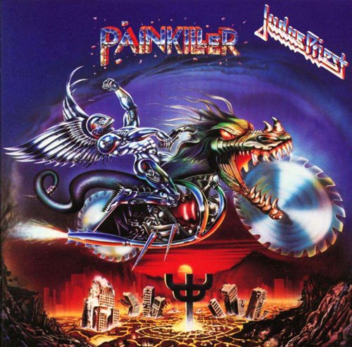 JUDAS PRIEST painkiller CD 1990 HEAVY METAL**