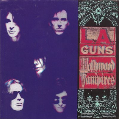 L.A. GUNS hollywood vampires CD 1991 HARD ROCK**