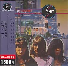 SWEET desolation boulevard MINI VINYL CD 1974 GLAM ROCK