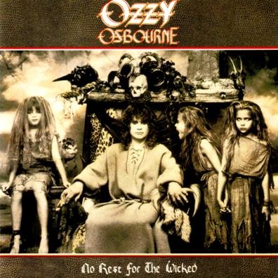 OZZY OSBOURNE no rest for the wicked MINI VINYL CD 1988 HEAVY METAL
