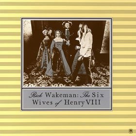 RICK WAKEMAN the six wives opf henry VIII MINI VINYL CD 1973 PROGRESSIVE ROCK