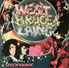 WEST. BRUCE & LAING live'n'kickin' MINI VINYL CD 1974 HARD ROCK