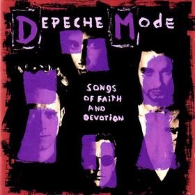 DEPECHE MODE songs of faith and devotion CD 1993 ALTERNATIVE ROCK SYNTH POP