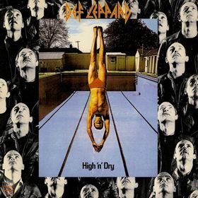 DEF LEPPARD high 'n' dry CD 1981 HARD 'N' HEAVY METAL
