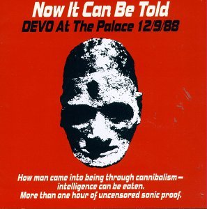 DEVO now can be told - devo at the palace 12/9/88 CD 1989 NEW WAVE
