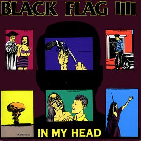 BLACK FLAG in my head CD 1985 HARDCORE PUNK
