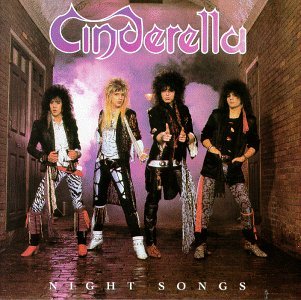CINDERELLA night songs CD 1986 HARD ROCK