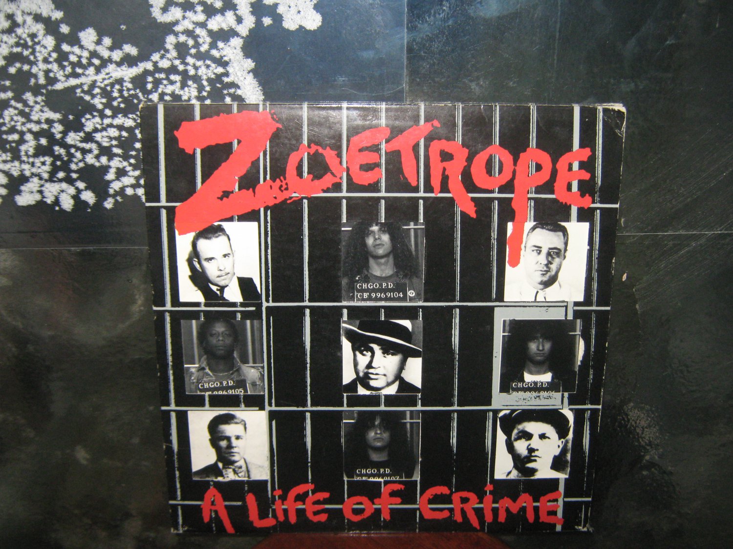 ZOETROPE a life of crime LP 1987 THRASH METAL