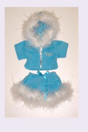 Blue Princess Sparkle Outfit