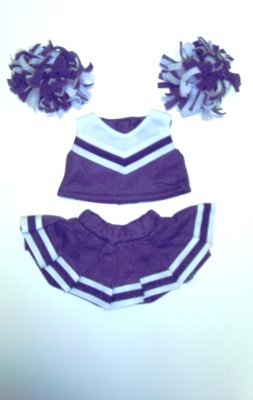 Purple Cheerleader Outfit