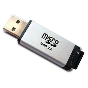 USB Reader for Micro SD / Micro SDHC Memory Cards