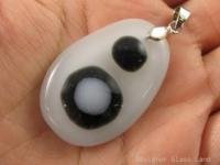 DG010 DICHROIC GLASS DROP PENDANT 36MM 1.5"