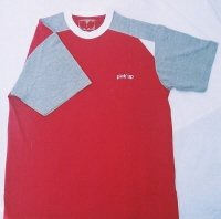 TS005, Raglan T-Shirt with Print/Emb. & Contrast