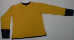TS008, Long Sleeve T-Shirt, Double layer, Contrast