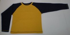 TS009, Raglan Long Sleeve T-Shirt, Contrast