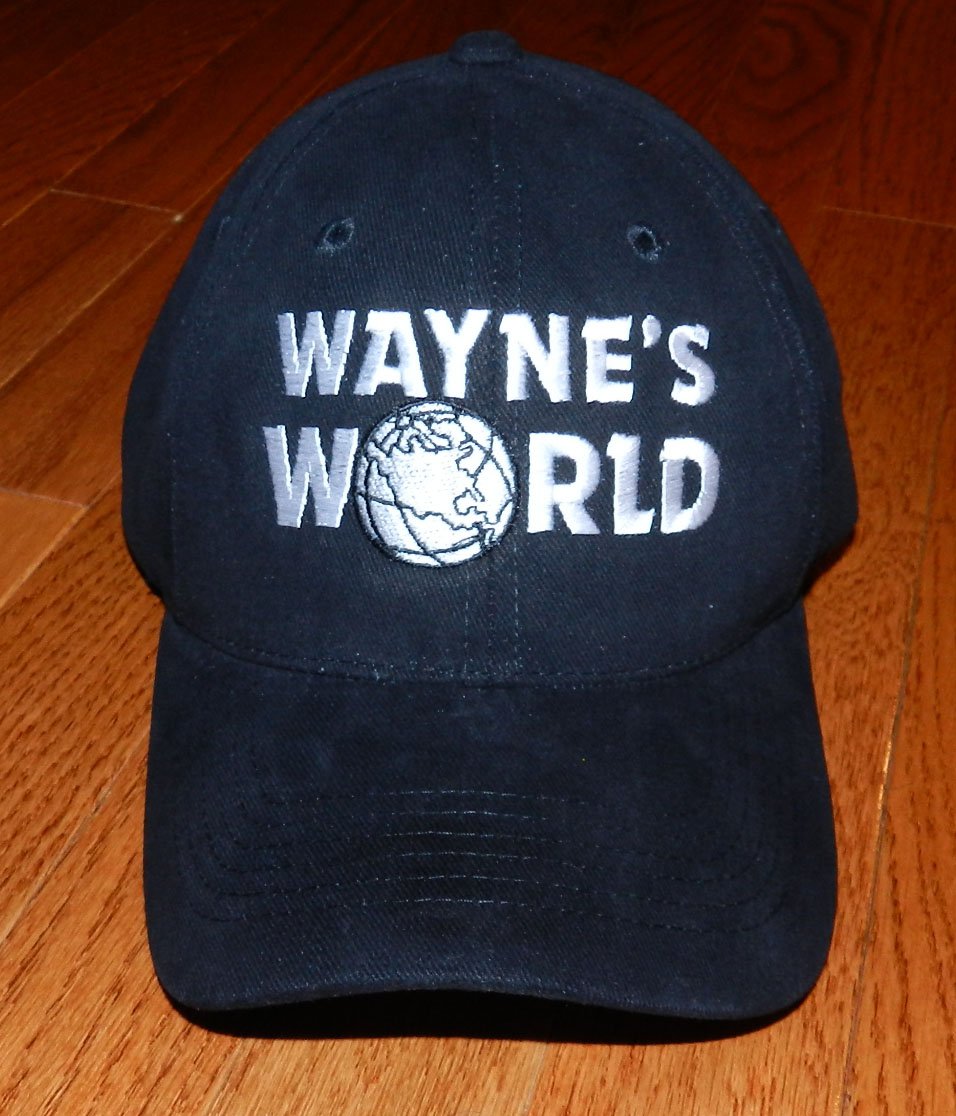Wayne's World Embroidered Hat Halloween Costume Wayne Fan Cap