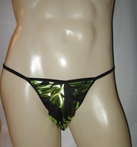 Men's BRAZILIAN BIKINI Brief Hulu Holograph 4BZ3