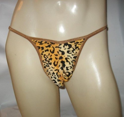 Men Contoured Brazilian Bikini SPANDEX 2 CATS 4BZ5
