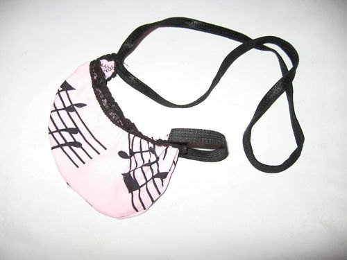 Men's BACKLESS Thong Tear Drop Sock MUSIC Man 4TSOK1
