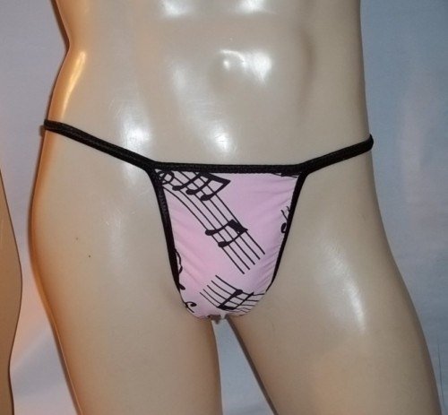 Mens Thong DIAMOND BACK G String Musical Jazz Man 5DBc