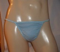 MENs Body Hug Underwear Baby RIB Blue SEAMLESS 5BOD3A