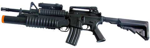 3081AB M4A1 Kit w/ Launcher, Stocks, and Grips