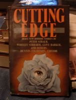 The Cutting Edge by Dennis Etchison Hardcover 1986... FREE SHIPPING