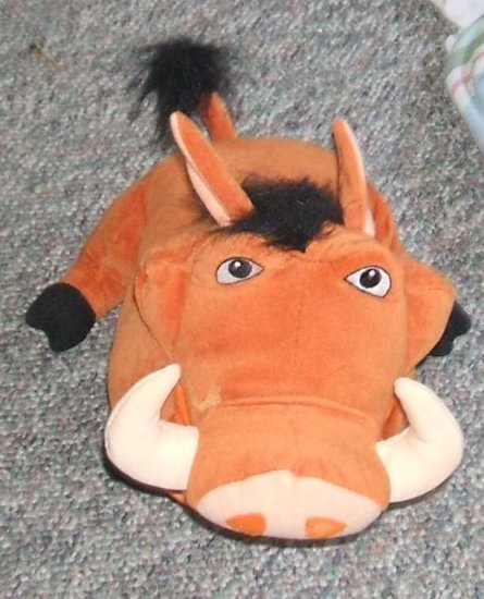 Disney The Lion King Feed Me Pumbaa #4085 10" Talks!!