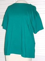 Teal Green T Shirt Cherokee Size L Large...