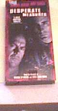 Desperate Measures VHS w/ Andy Garcia & Micheal Keaton...