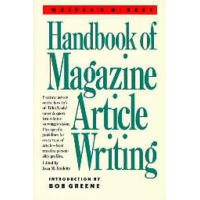 Writers Digest Handbook of Magazine Article Writing... Hardcover Edition 1988