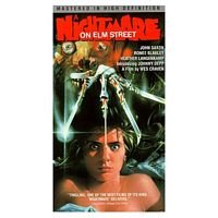 A Nightmare On Elm Street VHS Edition 1987 Media Horror Video