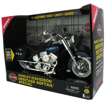 Buddy L Harley Davidson Collectible Heritage Softail Model w/ Sound