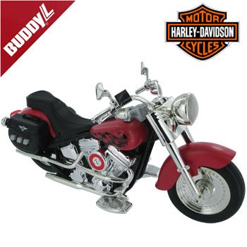 Harley Davidson Fatboy Model... Makes Sounds!!