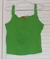 Green Cotton Ribknit Tank by Green Dog Size 10 / 12