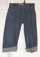 Levi Strauss Signature Girls Denim Capri Jeans Size 12
