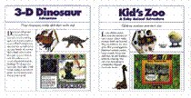 Kid's Zoo & 3-D Dinosaur Adventure CD