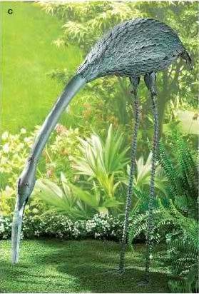 Crane Statue