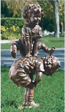 Leapfrog Garden Statue