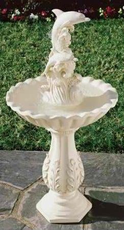 Dolphin & Waves Water Fountain